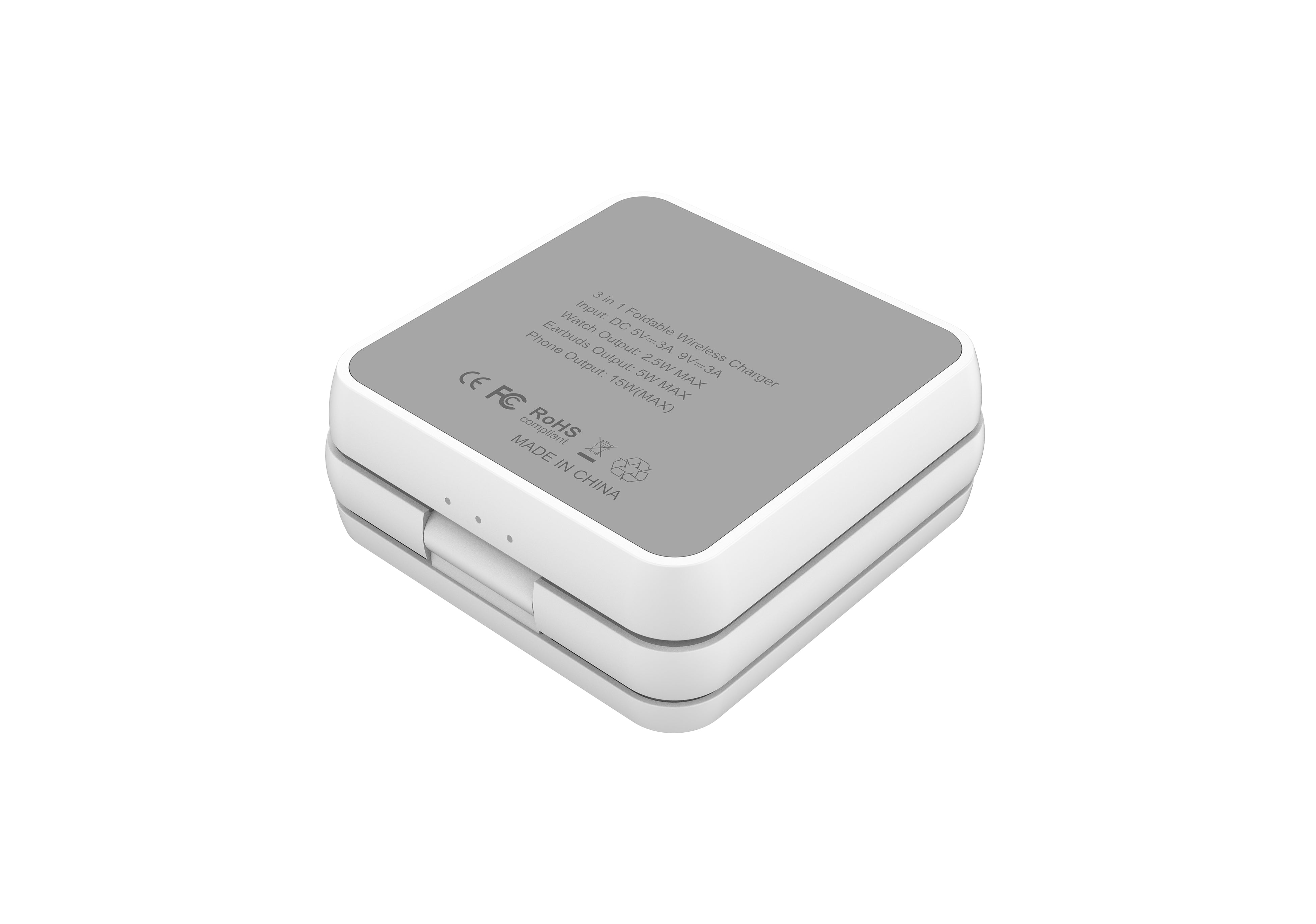 MagSafe Skládací nabíječka 3v1 Barva náramku: Bílá