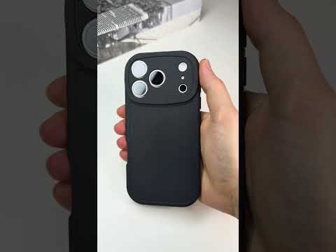 Silikonový černý zesílený kryt 1.5mm pro iPhone 17 Pro