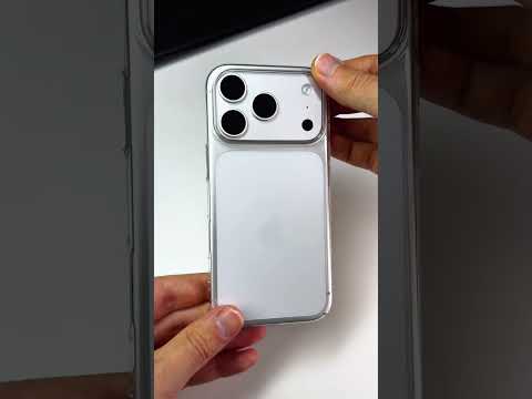 Tvrzený průhledný kryt na iPhone 17 Pro