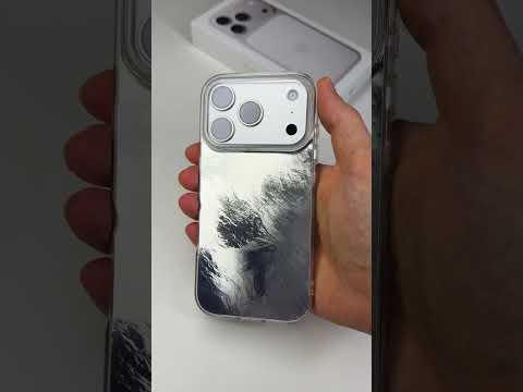 Tvrzený kryt se vzorem ledu na iPhone 17 Pro