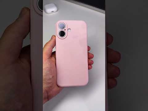 Kryt pískově růžový na iPhone 17