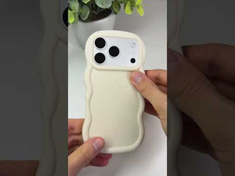 Vlnkovaný slonový kryt pro iPhone 17 Pro