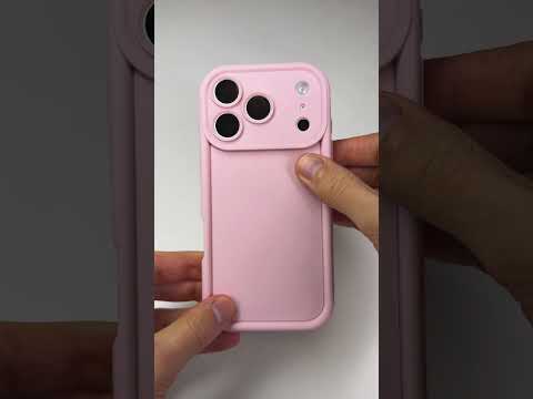 Silikonový světle růžový kryt se zvýšenou ochranou hran pro iPhone 17 Pro