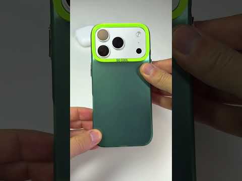 Tvrzený So Cool zelený kryt pro iPhone 17 Pro