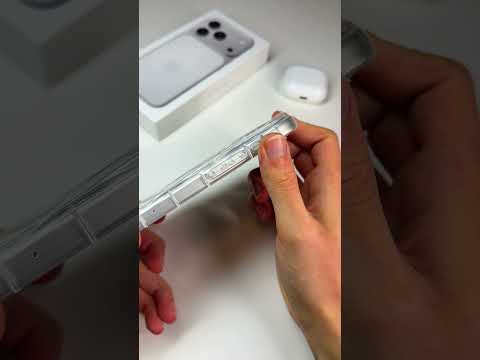 Silikonový vlnkovaný průhledný kryt pro iPhone 17 Pro