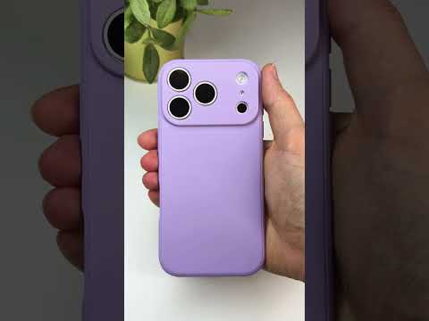 Levandulový kryt na iPhone 17 Pro