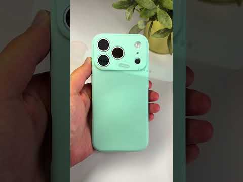 Pastelově zelený kryt na iPhone 17 Pro