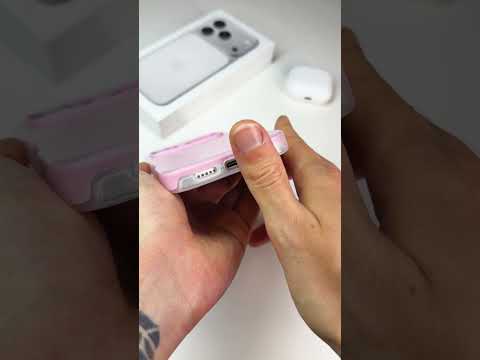 Frosted světle růžový kryt pro iPhone 17 Pro