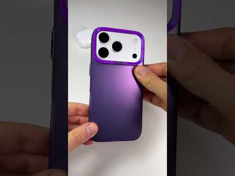 Tvrzený So Cool fialový kryt pro iPhone 17 Pro