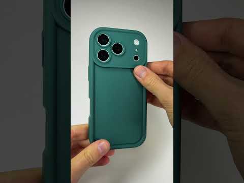 Silikonový petrolejový kryt se zvýšenou ochranou hran pro iPhone 17 Pro