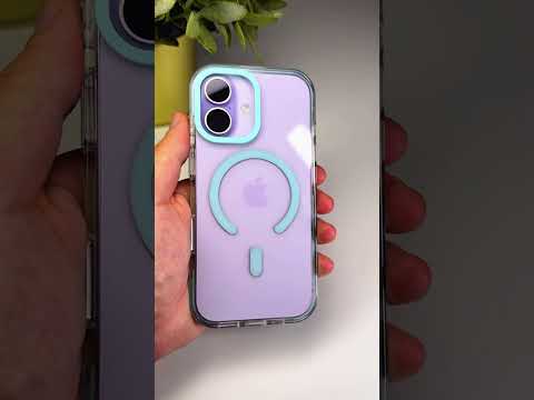 Tvrzený kryt magsafe světle modrý pro iPhone 17