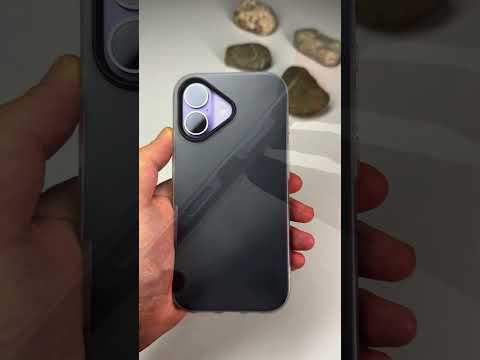 Frosted černý kryt pro iPhone 17