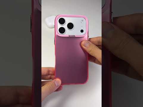 Tvrzený So Cool růžový kryt pro iPhone 17 Pro