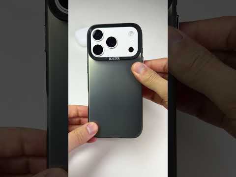 Tvrzený So Cool tmavě šedý kryt pro iPhone 17 Pro