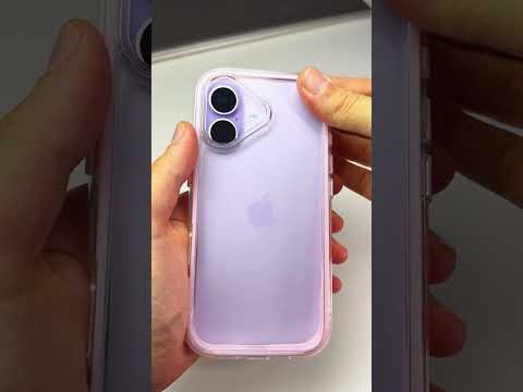 Tvrzený kryt s růžovými okraji pro iPhone 17