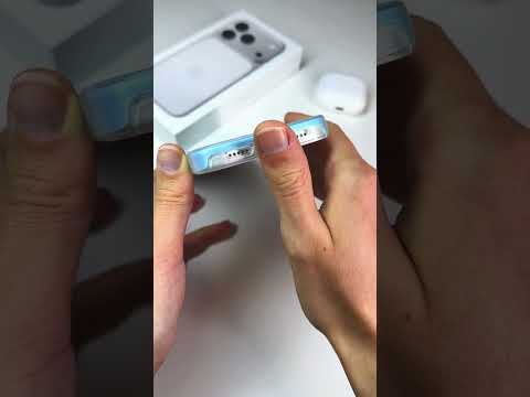 Frosted nebesky modrý kryt pro iPhone 17 Pro