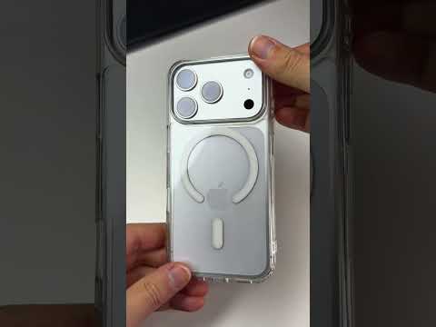 iPhone 17 Pro Magsafe kryt průhledný