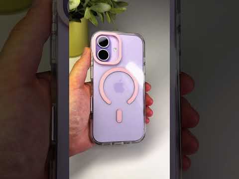 Tvrzený kryt magsafe růžový pro iPhone 17