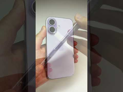 Tvrzený průhledný kryt na iPhone 17