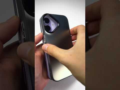 Tvrzený So Cool tmavě šedý kryt pro iPhone 17