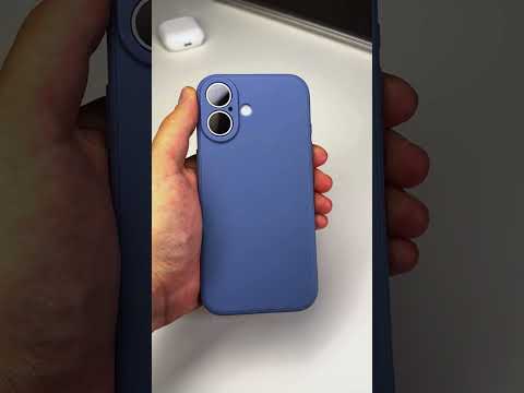 Kryt modrošedý na iPhone 17