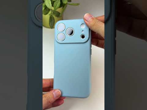 Šedomodrý kryt na iPhone 17 Pro