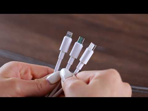 8712 - Nabíjecí kabel 3v1 Lightning, USB C, microUSB